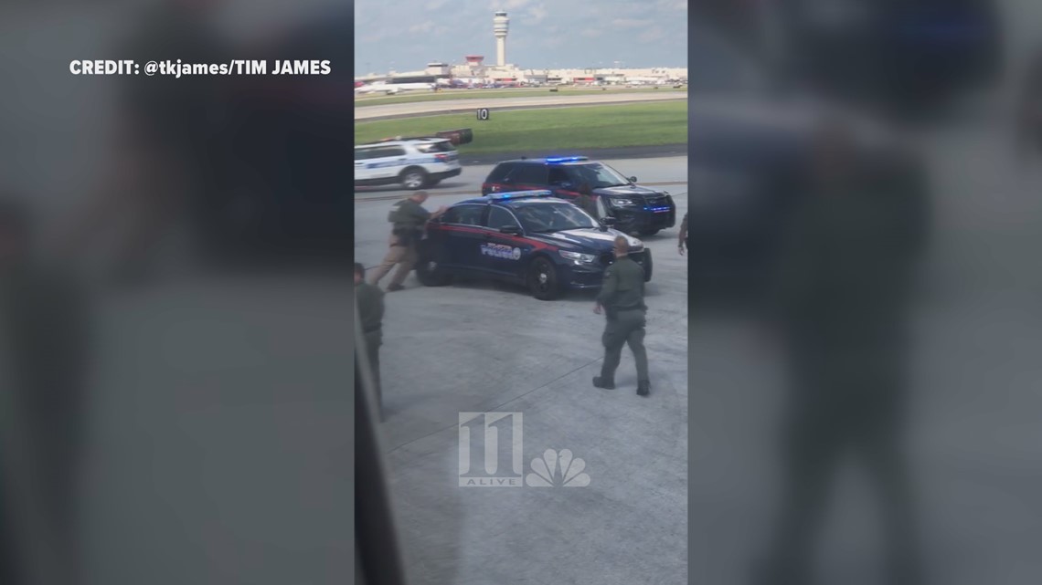 Delta Flight Interrupted After Half Naked Man Runs Onto Atlanta Airport