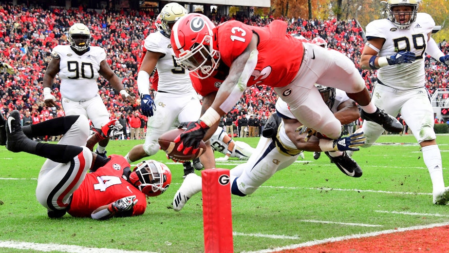 Elijah Holyfield Son Of Boxing Icon Evander Leaving Uga For Nfl Draft