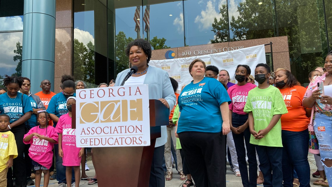 Stacey Abrams Proposes Teacher Pay Boost 11alive