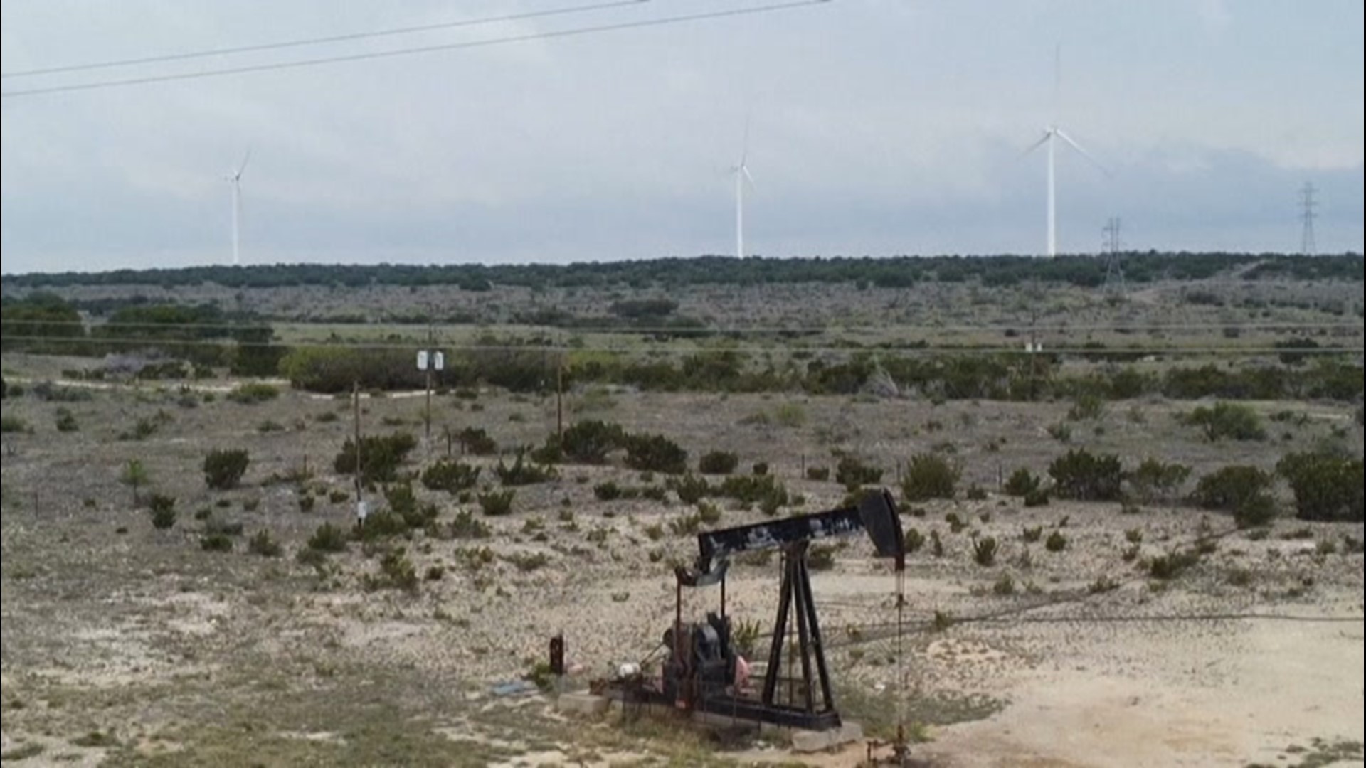 Bobby Helmers has been raising cattle on his ranch for decades, and until recently, his ranch hosted oil wells too. But now, he's plugged the pumps and installed wind turbines instead.