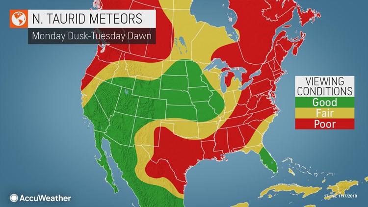 Meteor Shower Known For Brilliant Fireballs To Peak Monday Night 11alive Com