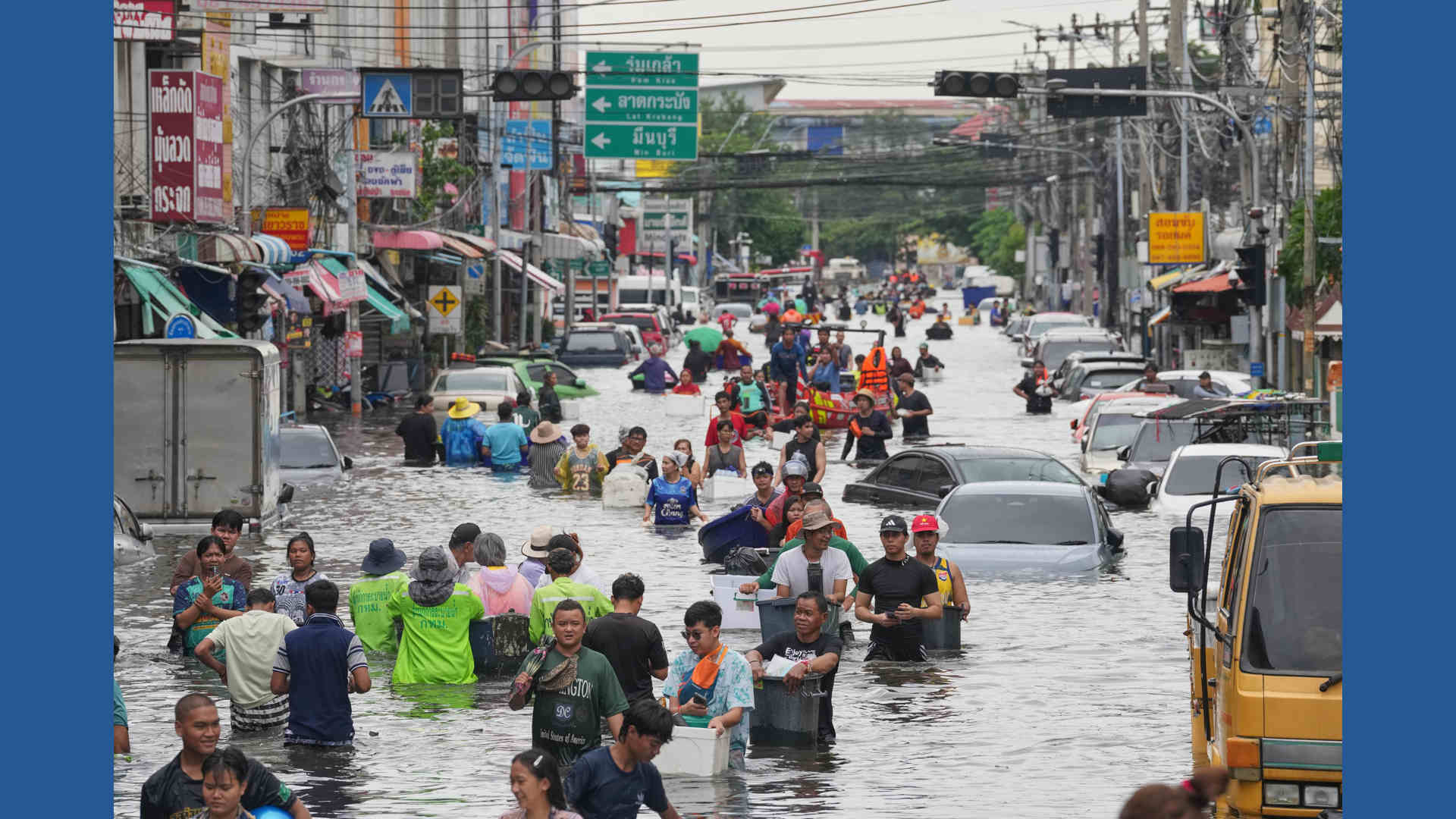 Atlanta Raining Thailand braces for more rain as death toll from recent flooding hits ...