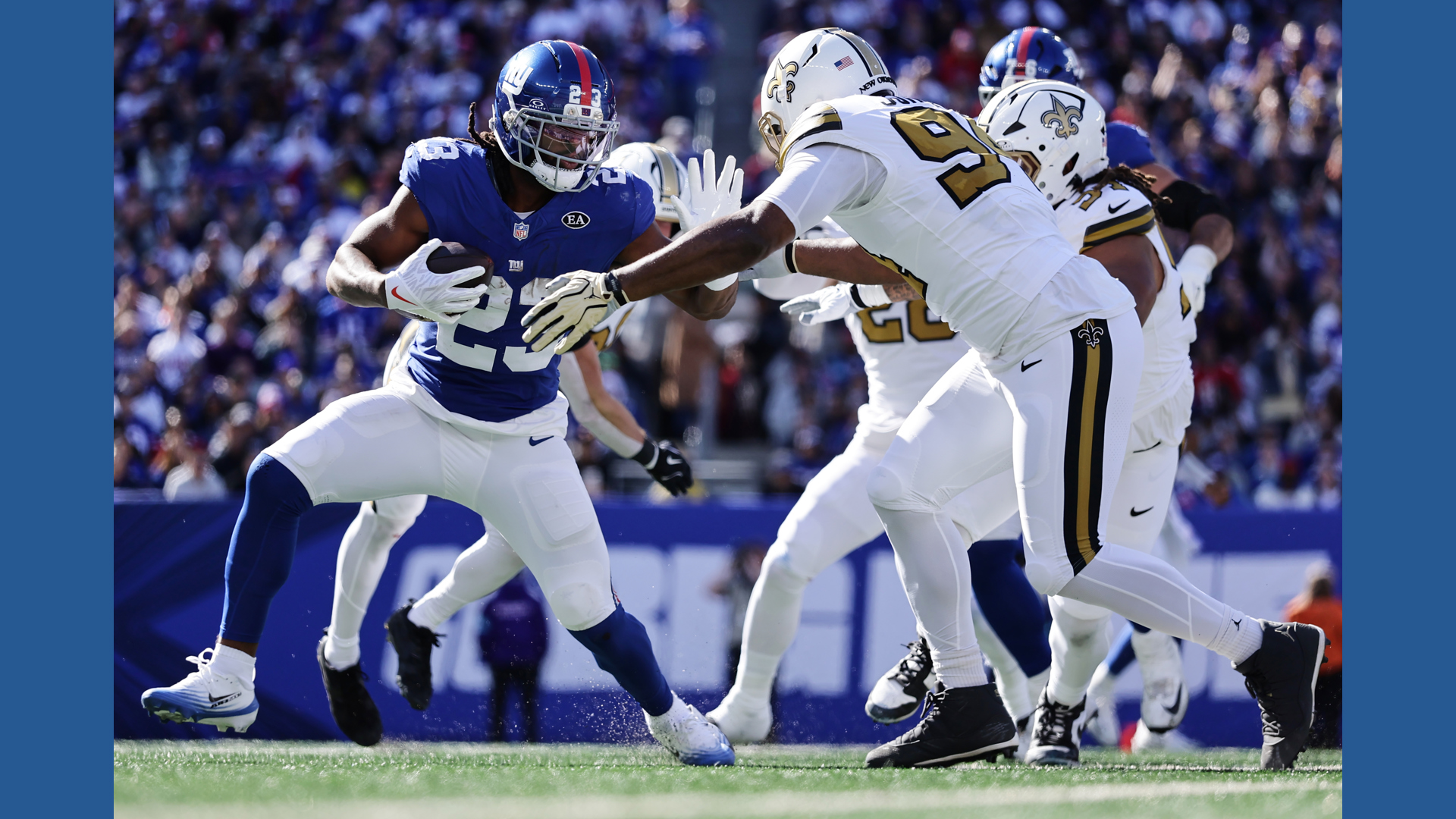 Giants are releasing running back Najee Harris, AP source says ...