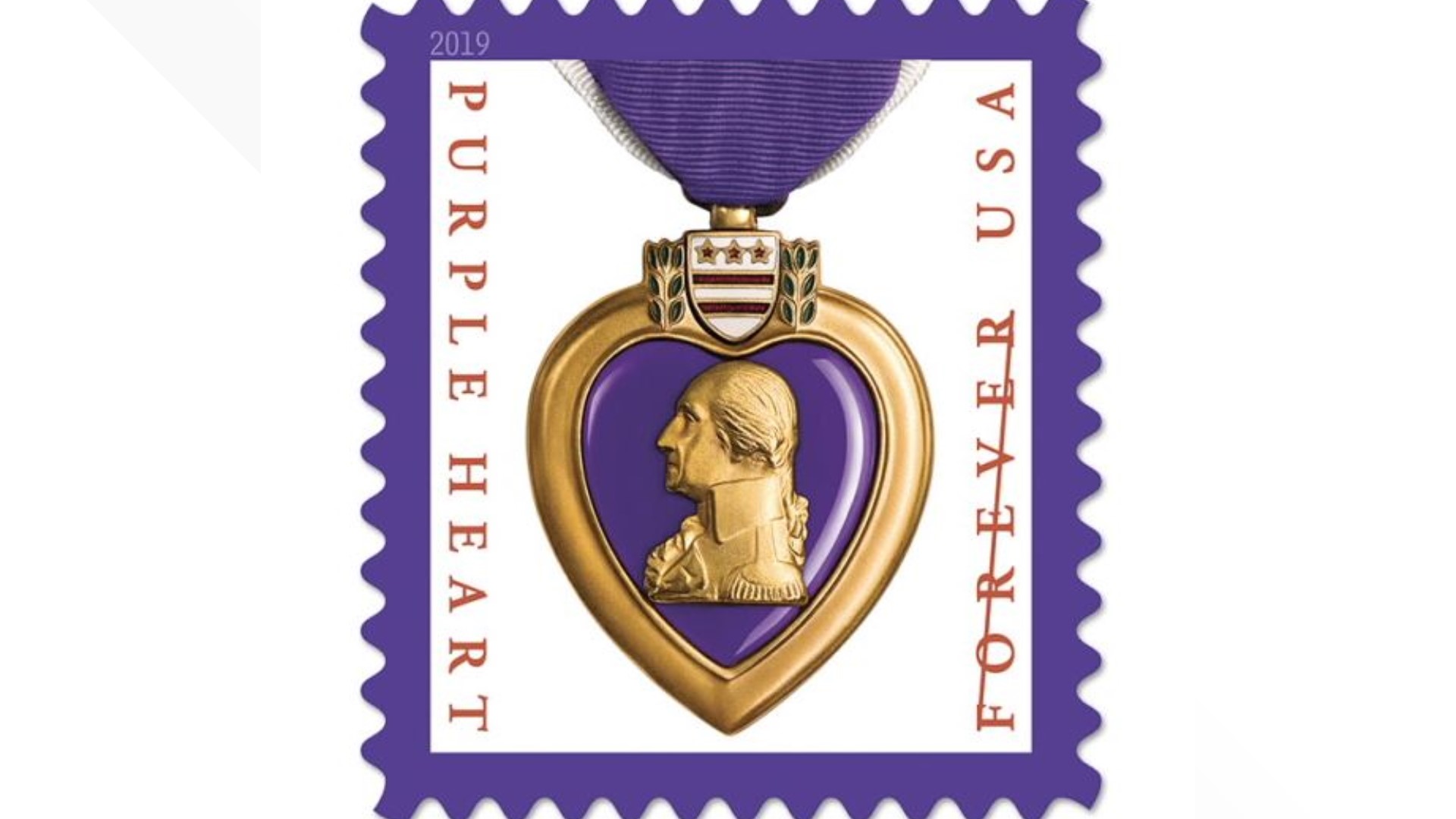 USPS to dedicate Purple Heart medal Forever Stamp