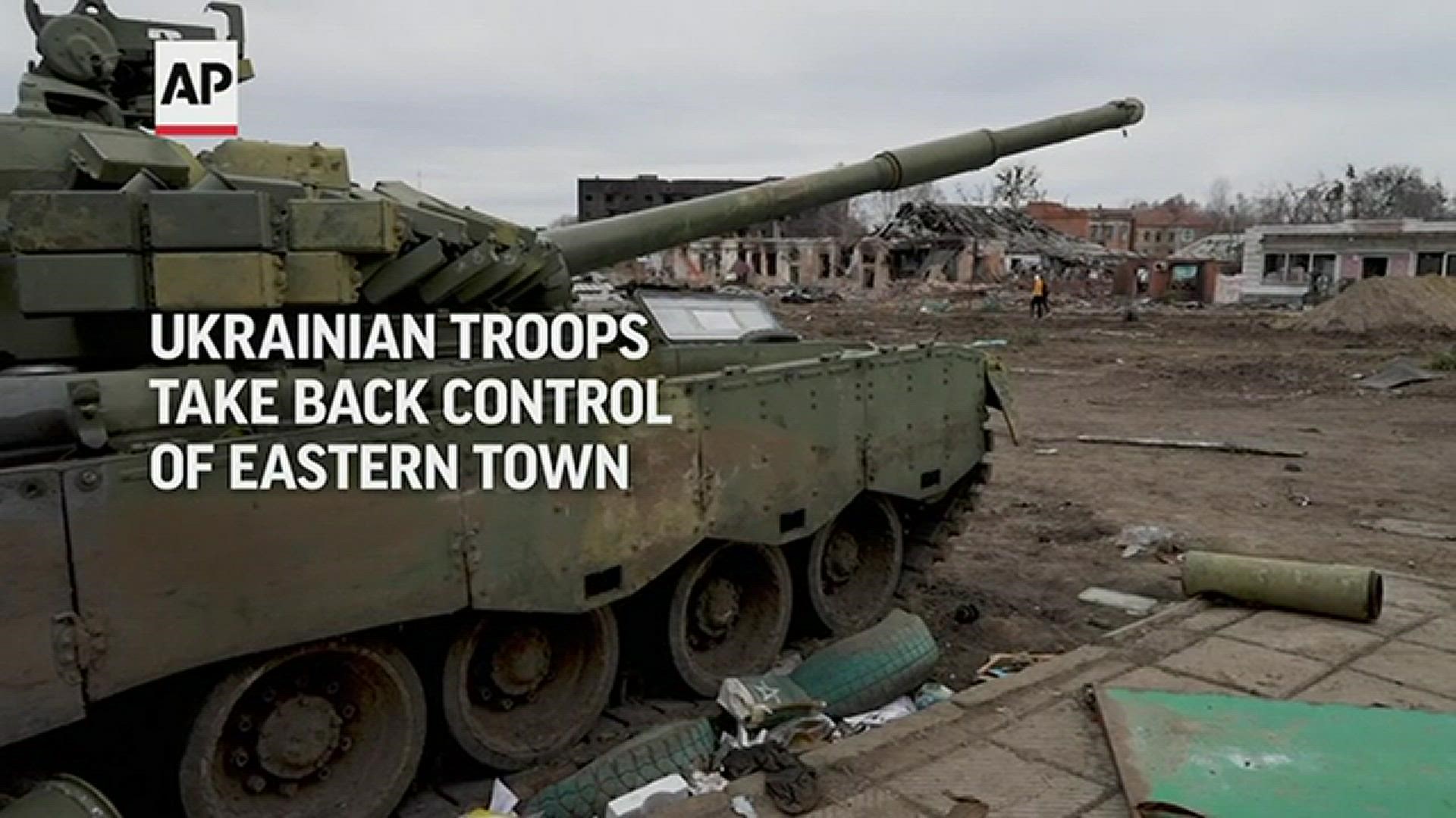 Ukrainian forces appear to have retaken the town of Trostyanets in the country's east from the Russians.