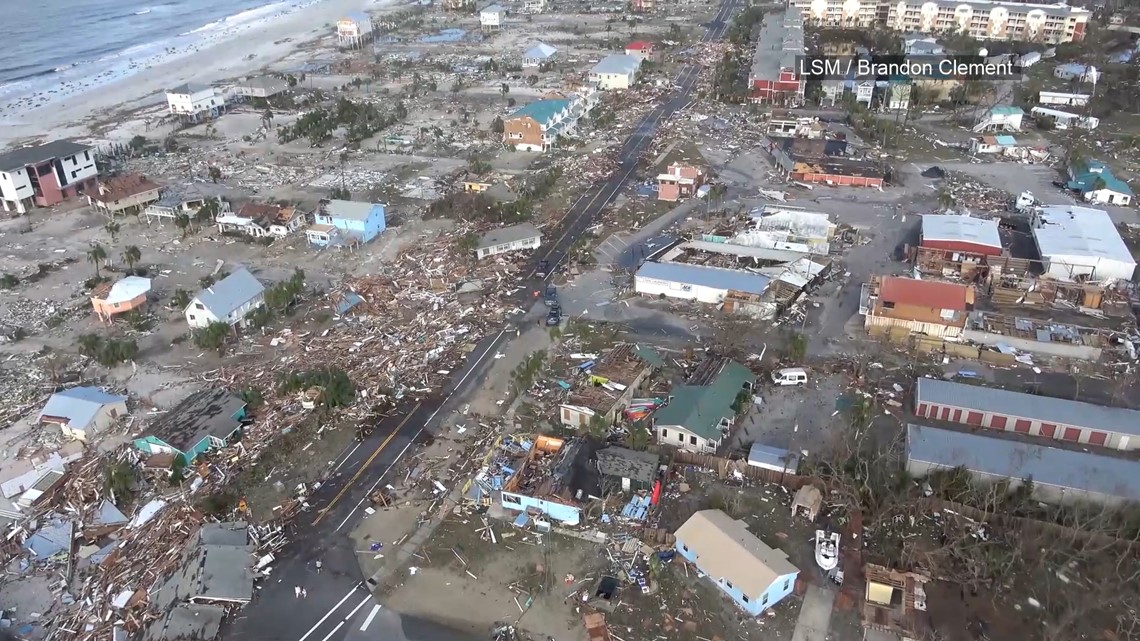 Mexico Beach Fl Is Unrecognizable After Hurricane Michael 11alive