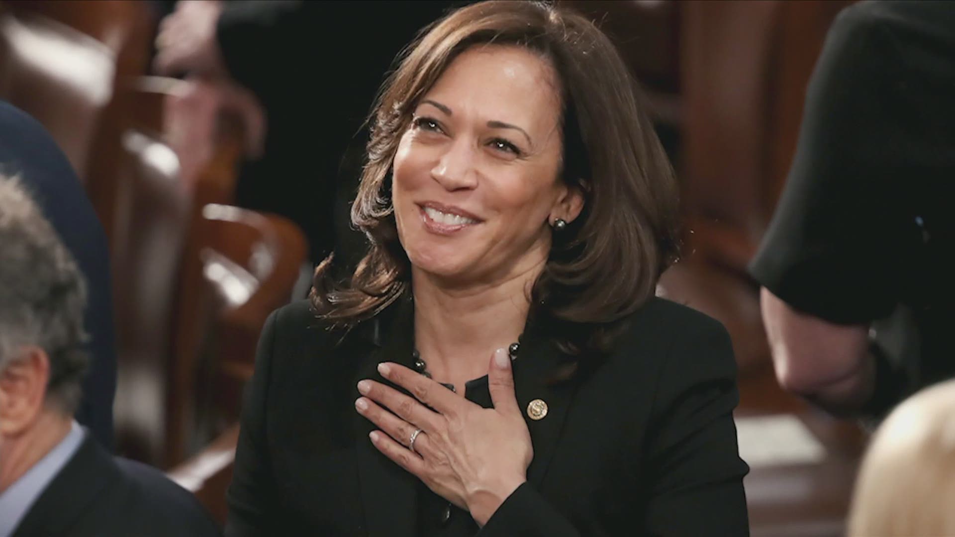 Maya Harris, Meena Harris, and Ella Emhoff tell about their lives with Sen. Kamala Harris, the Democratic vice presidential nominee.