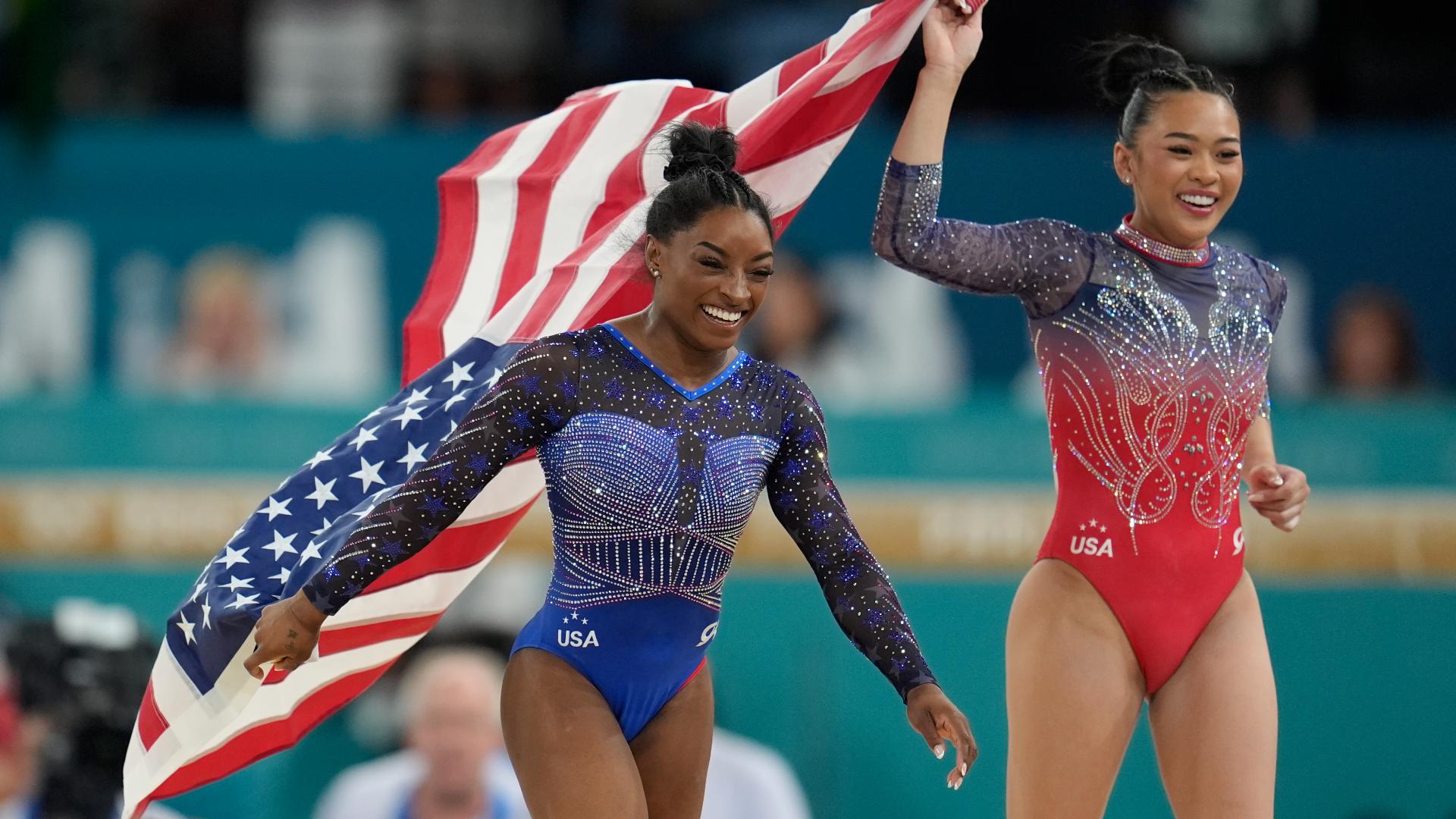 Did Simone Biles win gold in allaround? How did Suni Lee do?