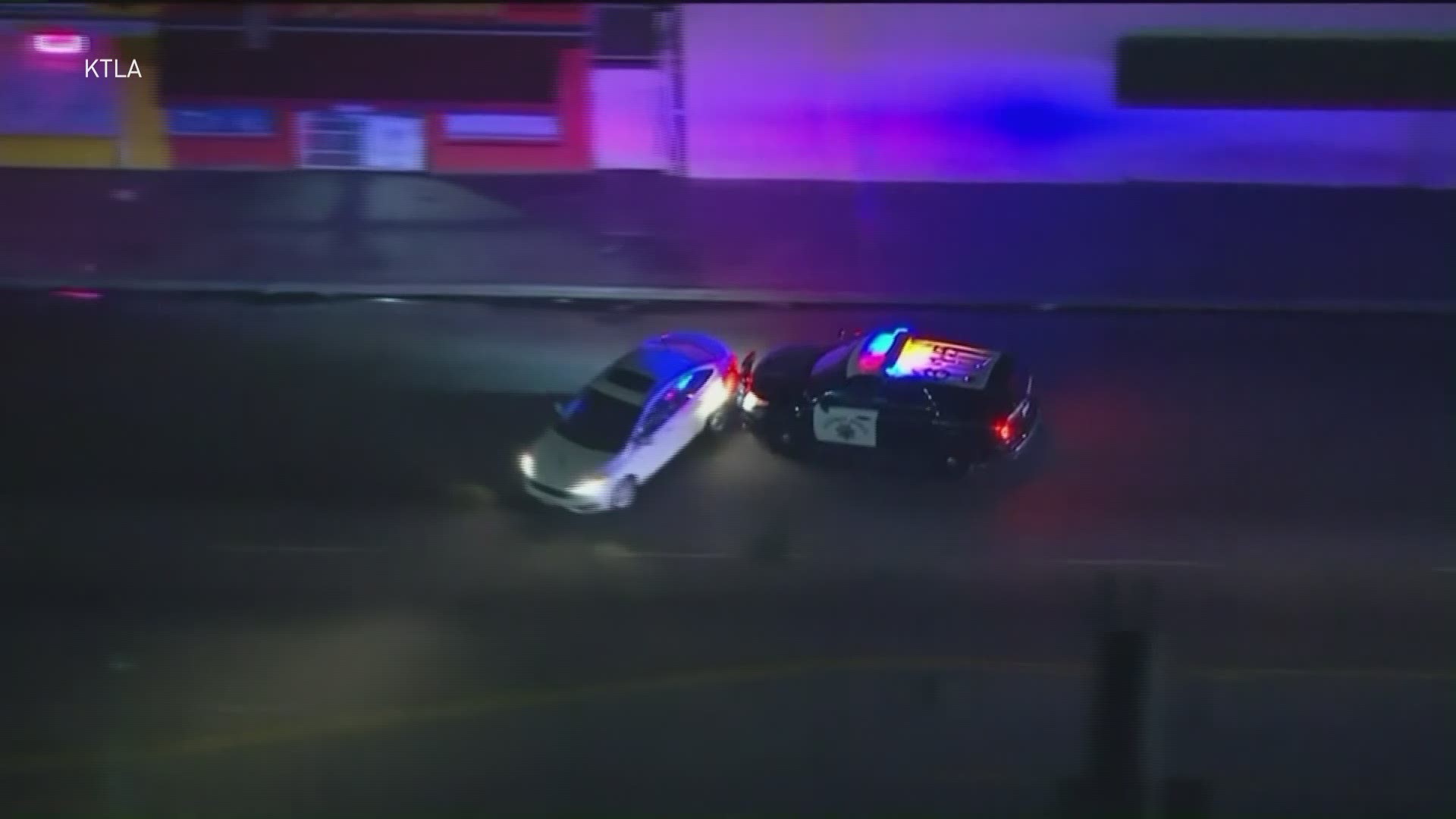 California police chase ends in suspect dancing before being arrested ...