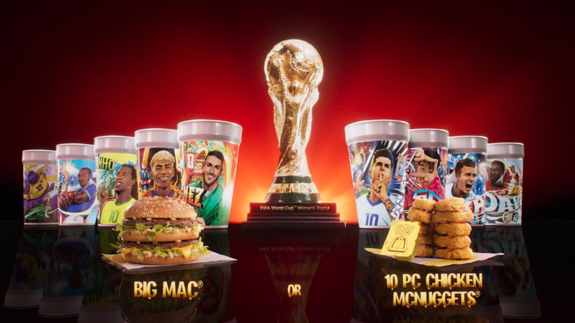 レア McDonald's FIFA World Cup カップ 記念グッズ McDonald's announces collectible cups, toys for World Cup meals