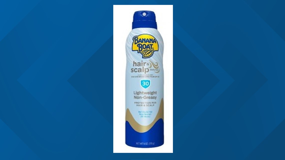 Banana Boat spray sunscreen recall 2022 Benzene levels found