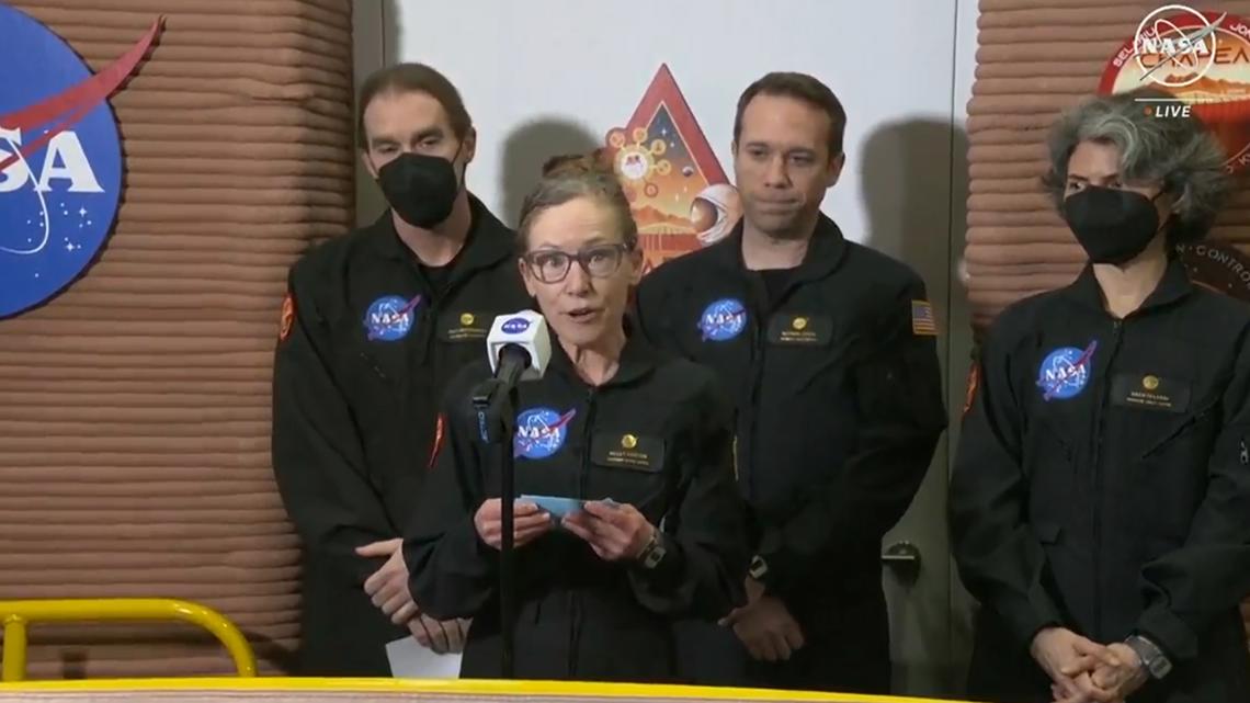 Crew of NASA's earthbound simulated Mars habitat return | 11alive.com