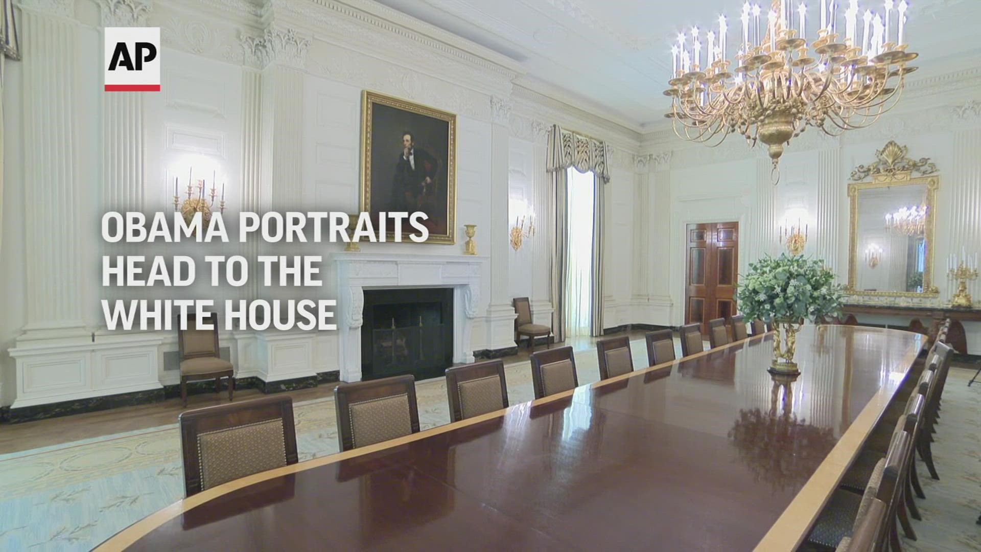 The White House will unveil official portraits of former US President Barack Obama and his wife Michelle Obama on September 7.