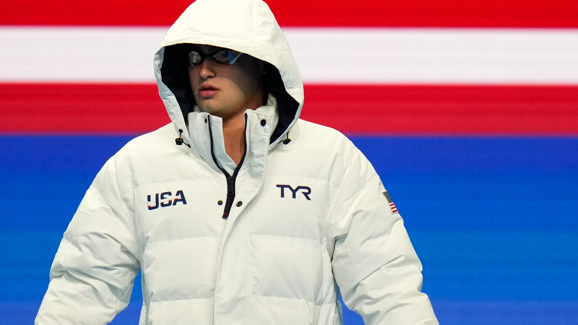 Why Olympic swimmers wear coats