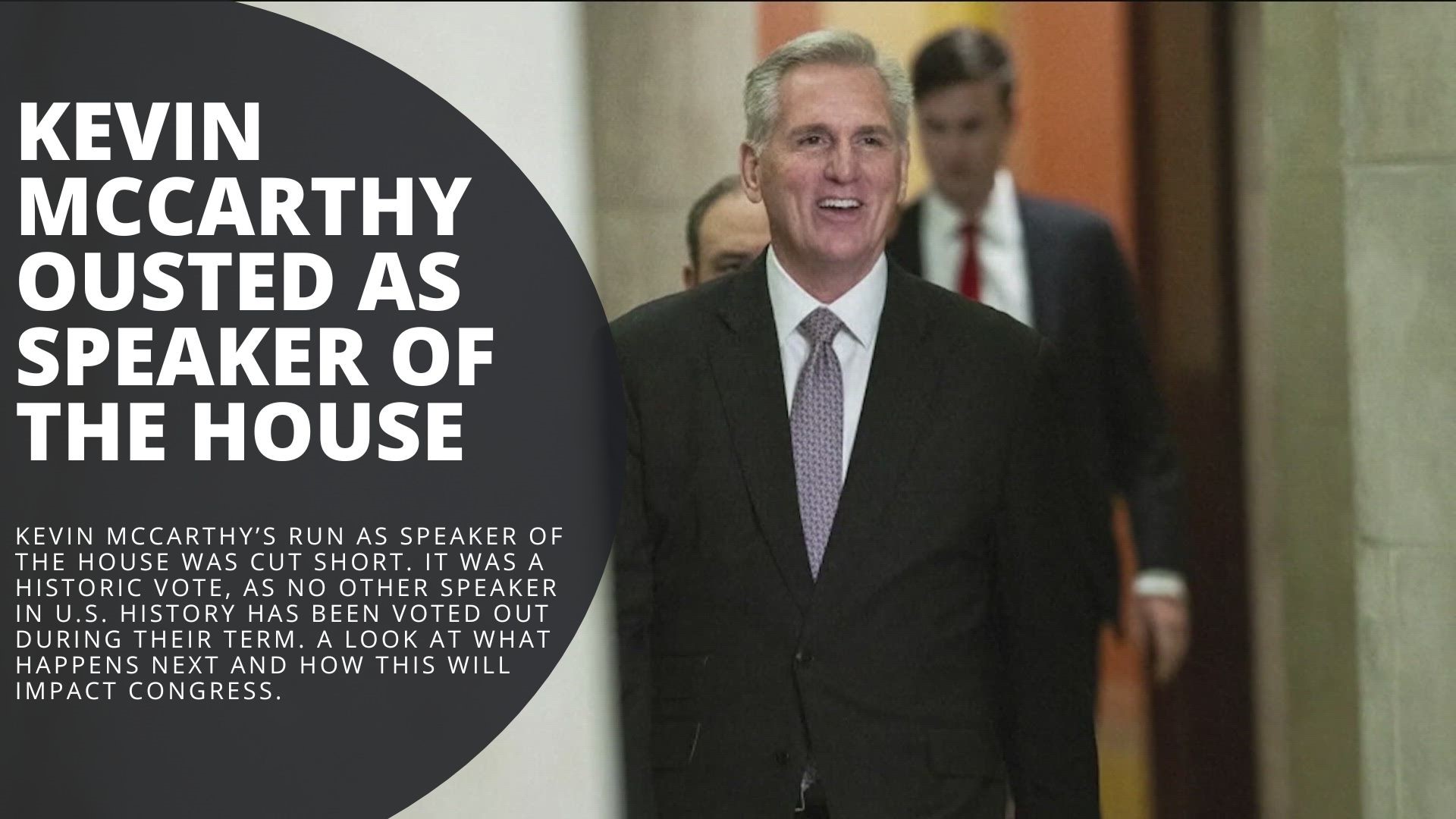 Kevin McCarthy’s run as Speaker of the House was cut short. A look at what happens next, as well as what this means for Congress and funding the government.