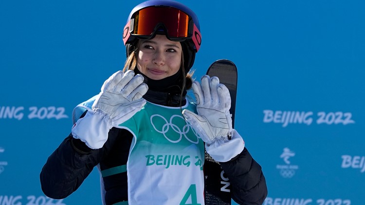 Eileen Gu Wins Gold in Big Air With a Trick She Had Never Tried