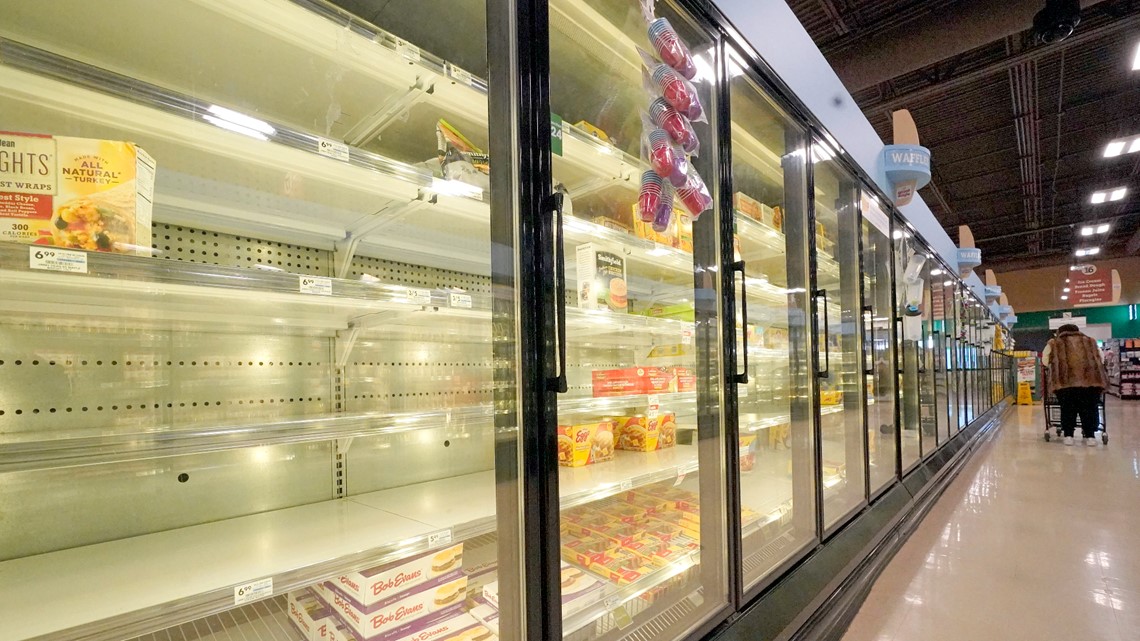 Why are grocery stores empty?