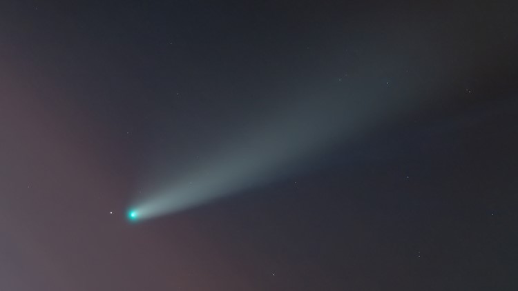Un brillante cometa verde pasará por la Tierra en un viaje de una sola vez en la vida