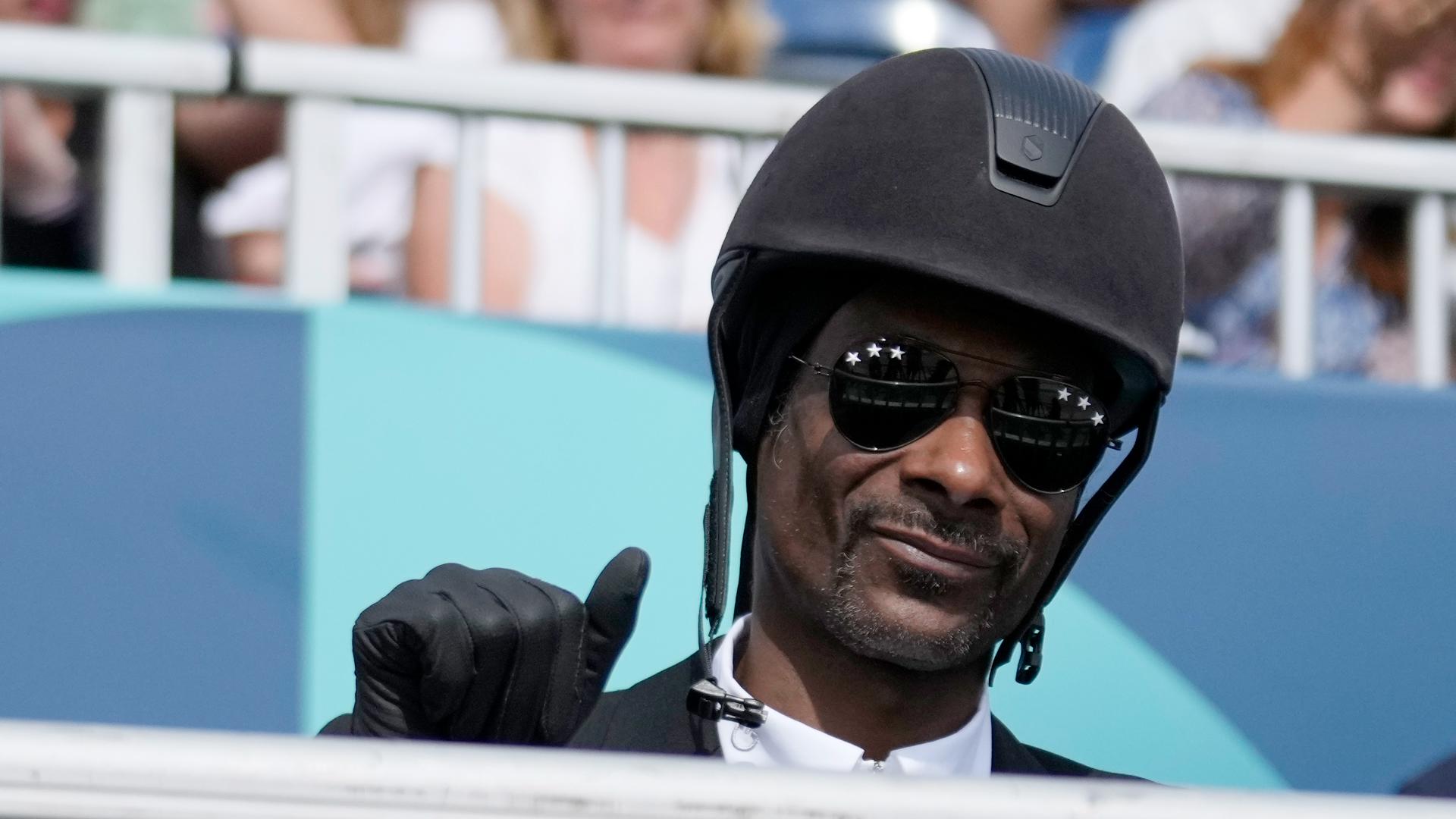 Snoop Dogg is everywhere at the Paris Olympics