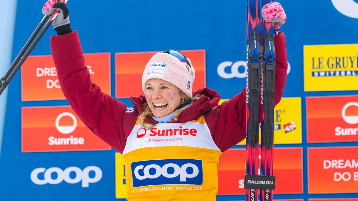 Win or lose, Jessie Diggins plans to celebrate her final Olympics