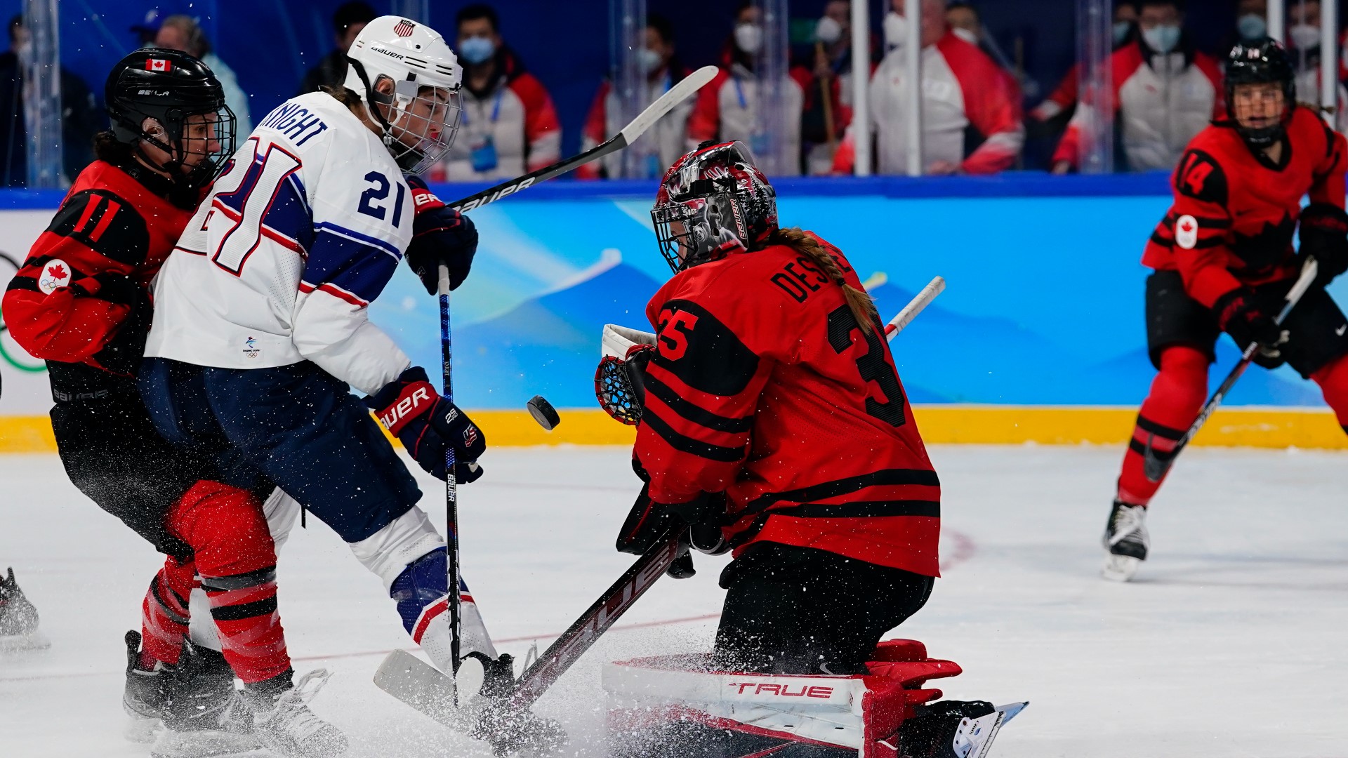 Who won US-Canada womens hockey gold medal game at Olympics? 11alive