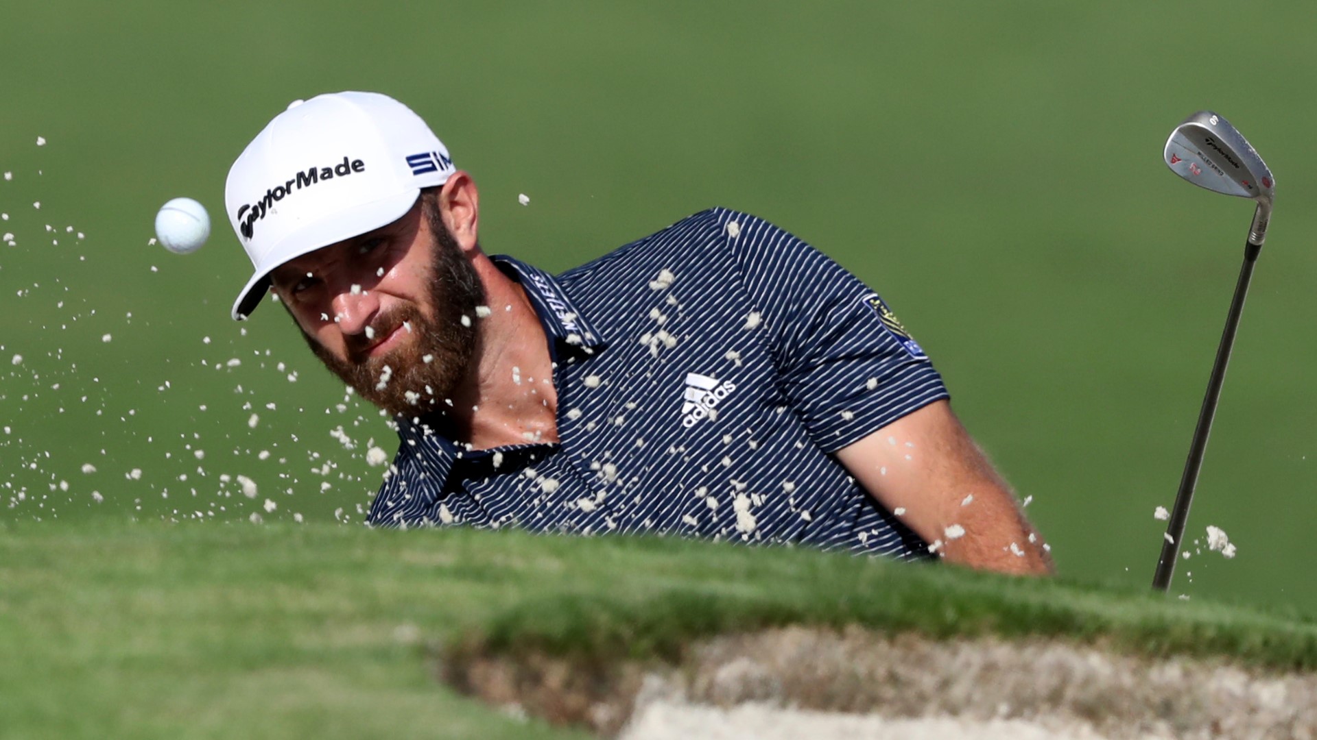 Dustin Johnson wins first Masters played in the fall with record