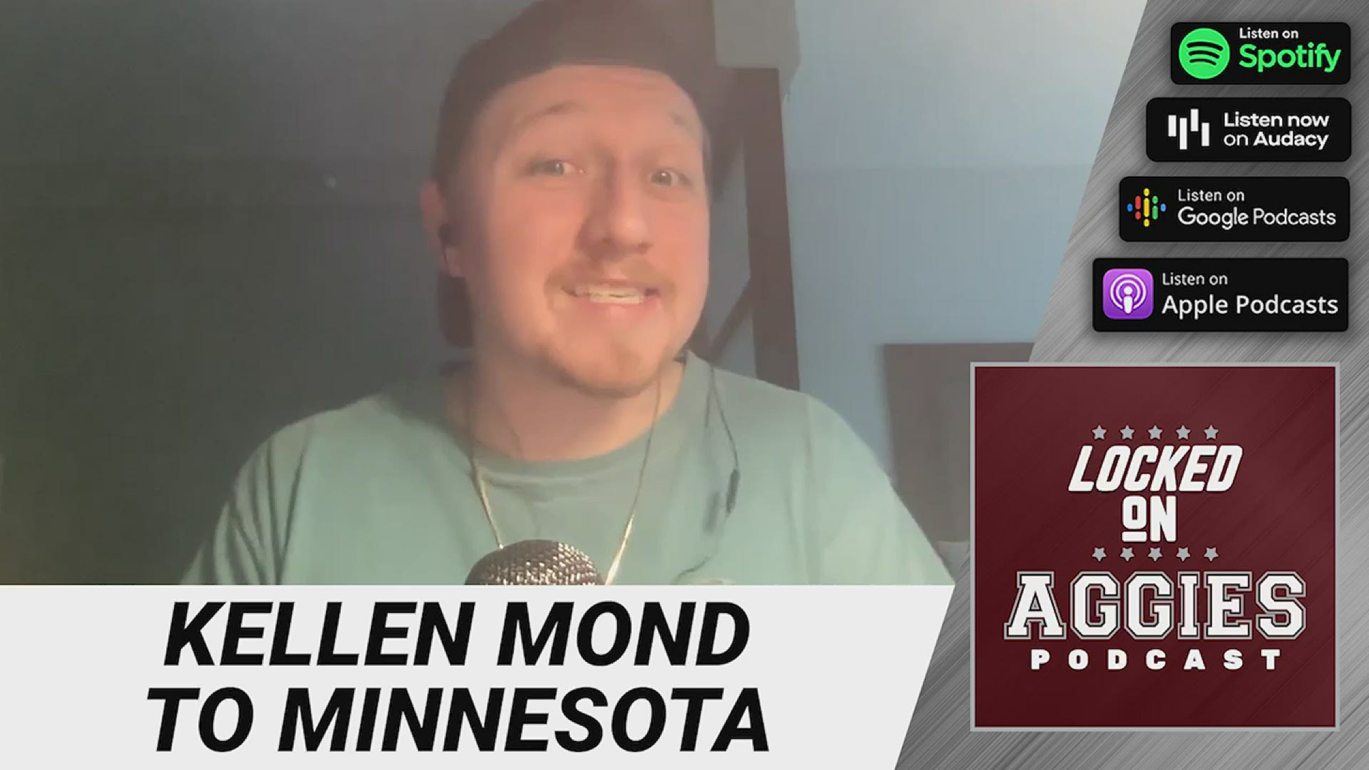 The host of the Locked On Aggies podcast reacts to the team picking Kellen Mond in the second round of the NFL Draft.
