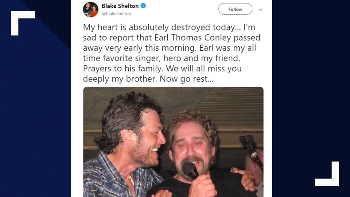Country musician Earl Thomas Conley dies at 77