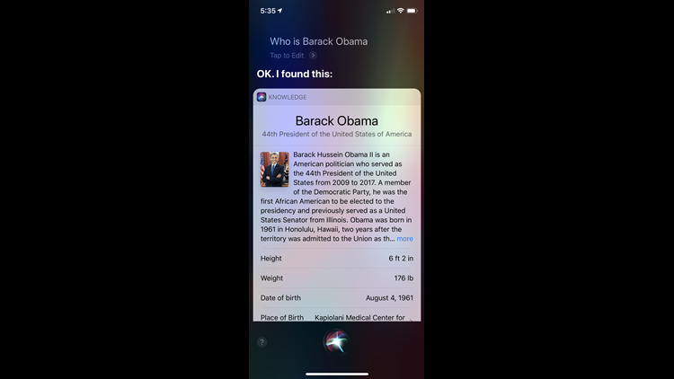 Siri Obama