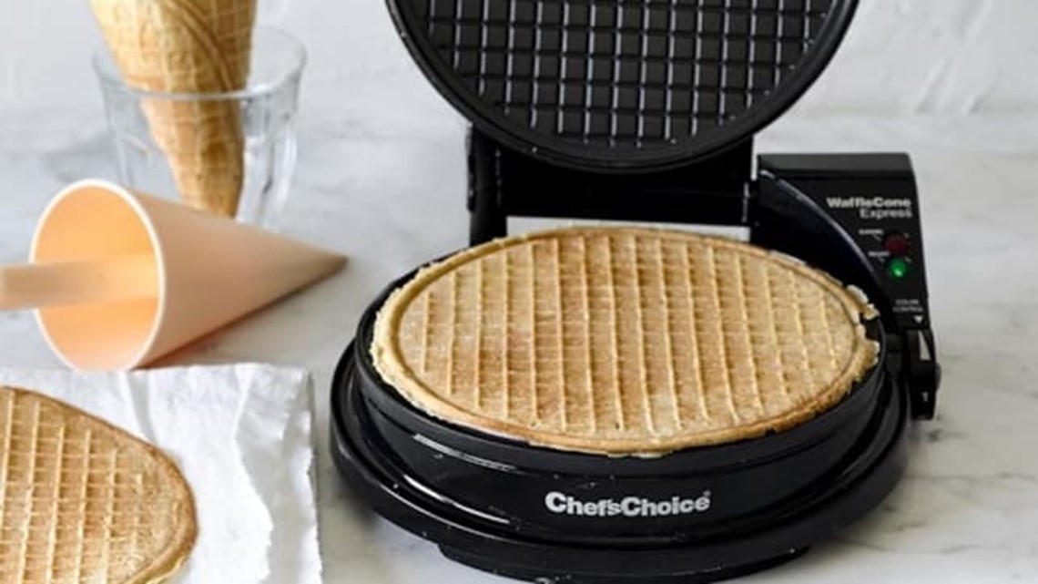 thin belgian waffle maker