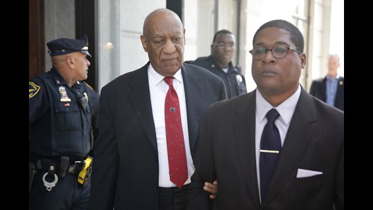 Bill Cosby Laughs After Receiving Prison Sentence