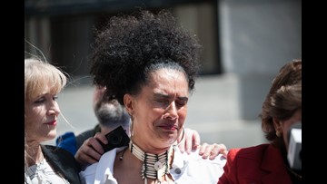 Bill Cosby accusers Andrea Constand and Janice Dickinson 