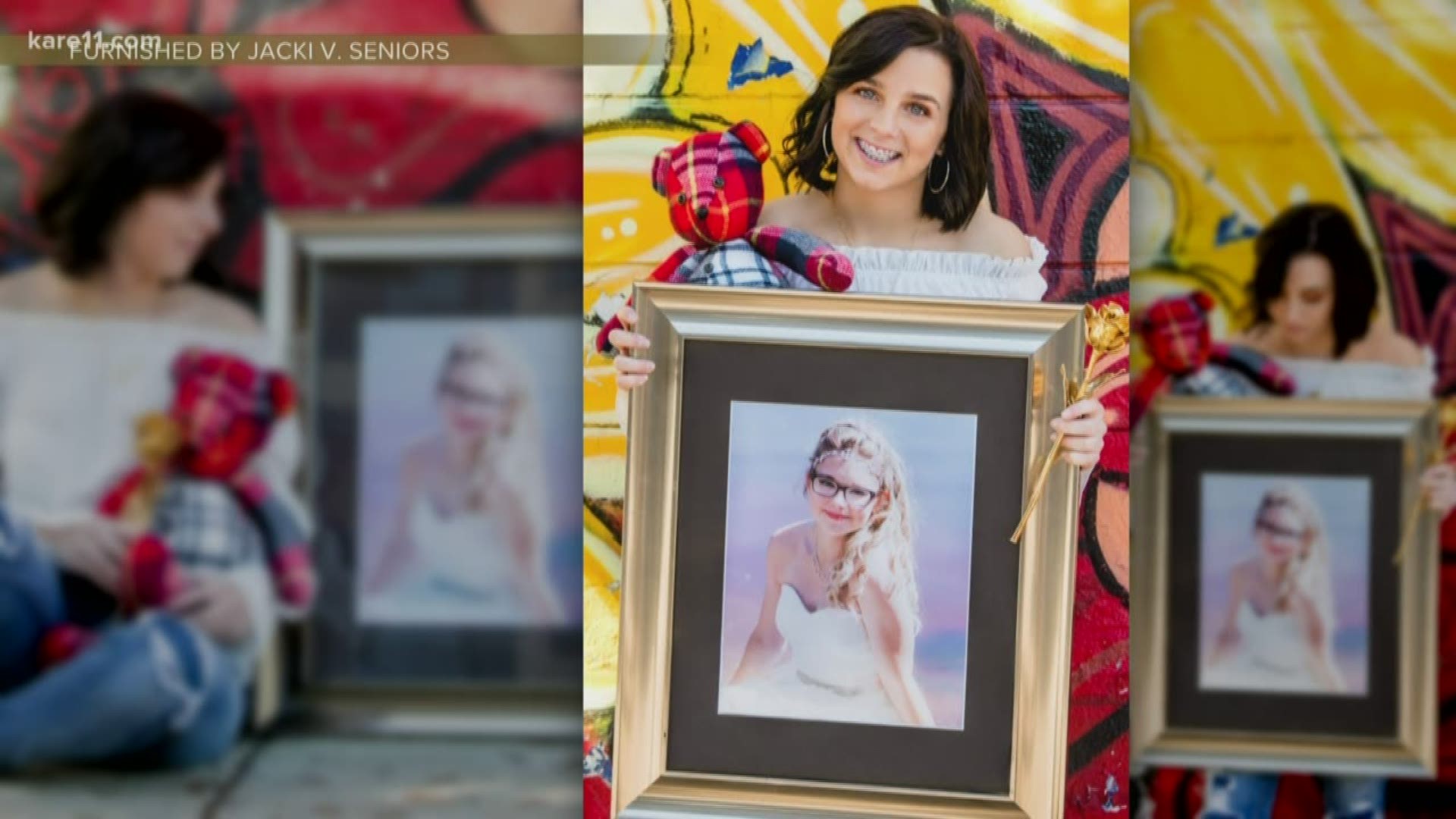 Haley Donley and Heather Doucette, best friends since elementary school, will be side-by-side in their high school yearbook as they had planned.