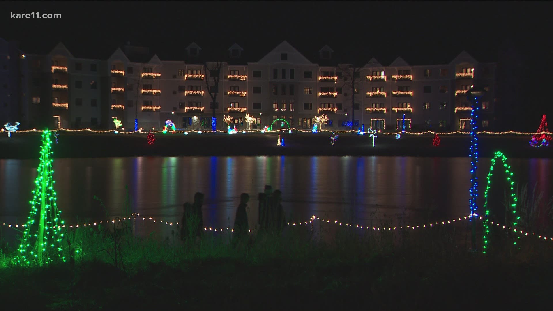 Each year Rosie Bonn pestered her husband to put up the Christmas lights. She finally got her wish — and then some.