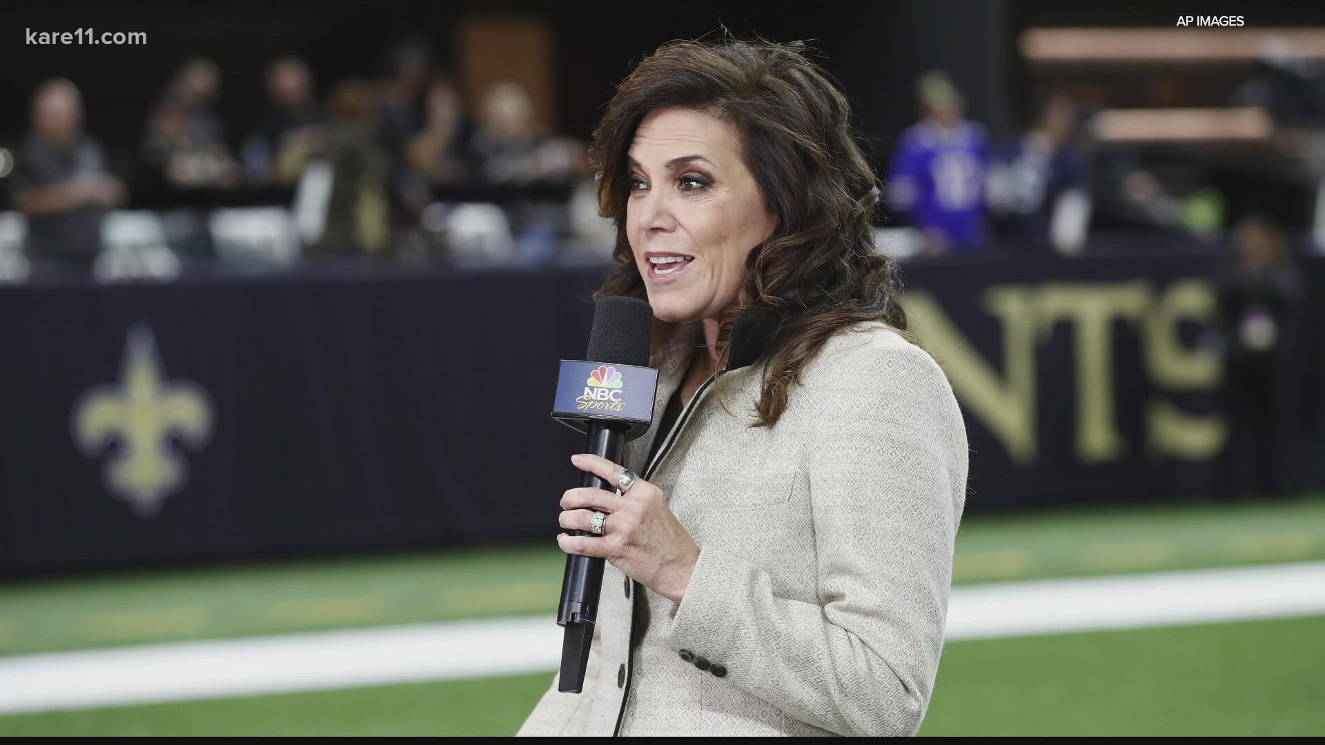 Michele Tafoya announced Tuesday that her last Sunday Night Football broadcast will be Super Bowl LVI on Feb. 13.