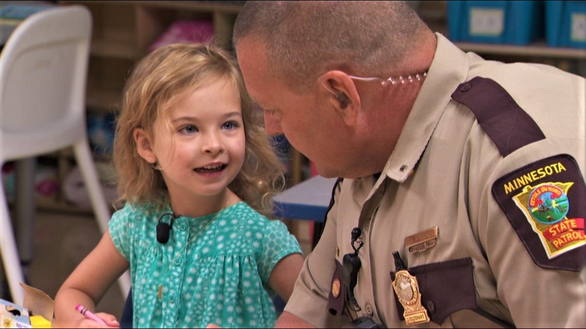 State trooper escorts kindergartener whose life he helped save - Vimarsana News