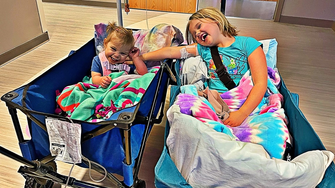 Two Girls Form Sister Bond While Waiting For Heart Transplants