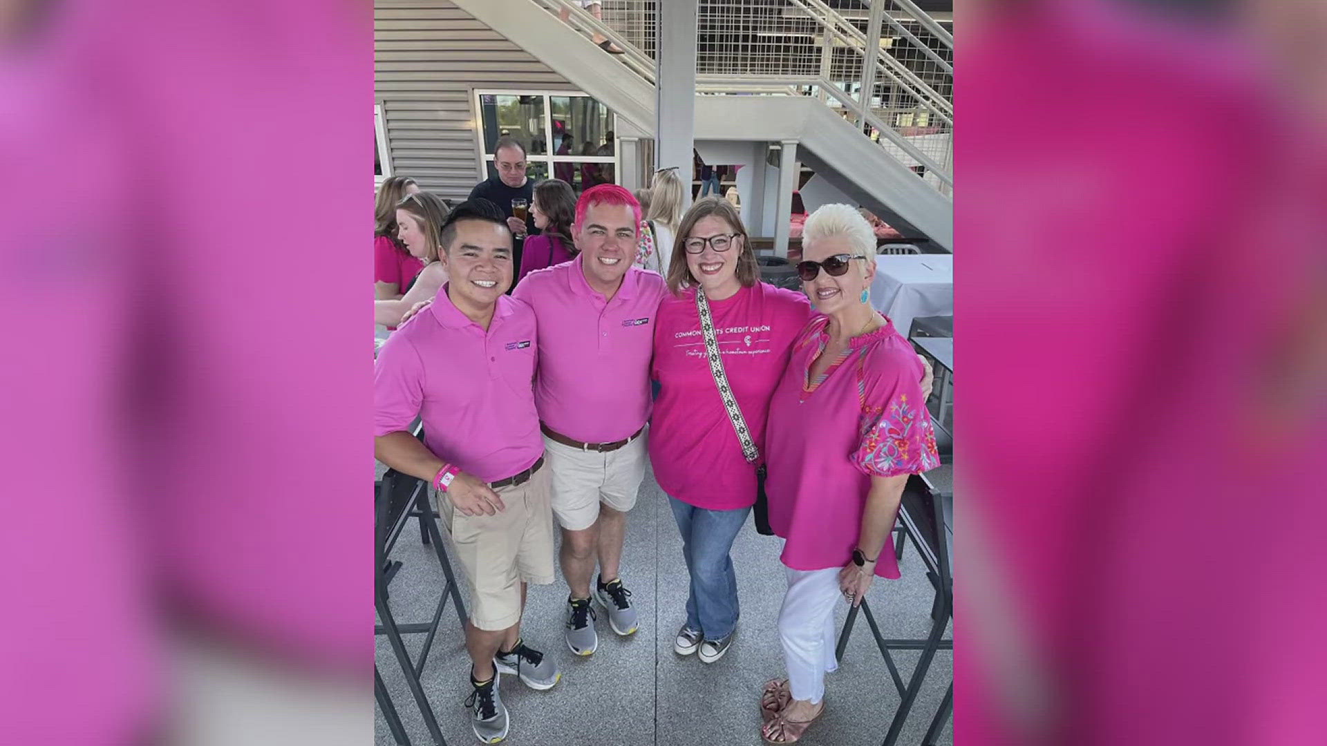 Josh Davis worked with the American Cancer Society, never expecting anything in return. But volunteering saved his life after being dared to shave his head.