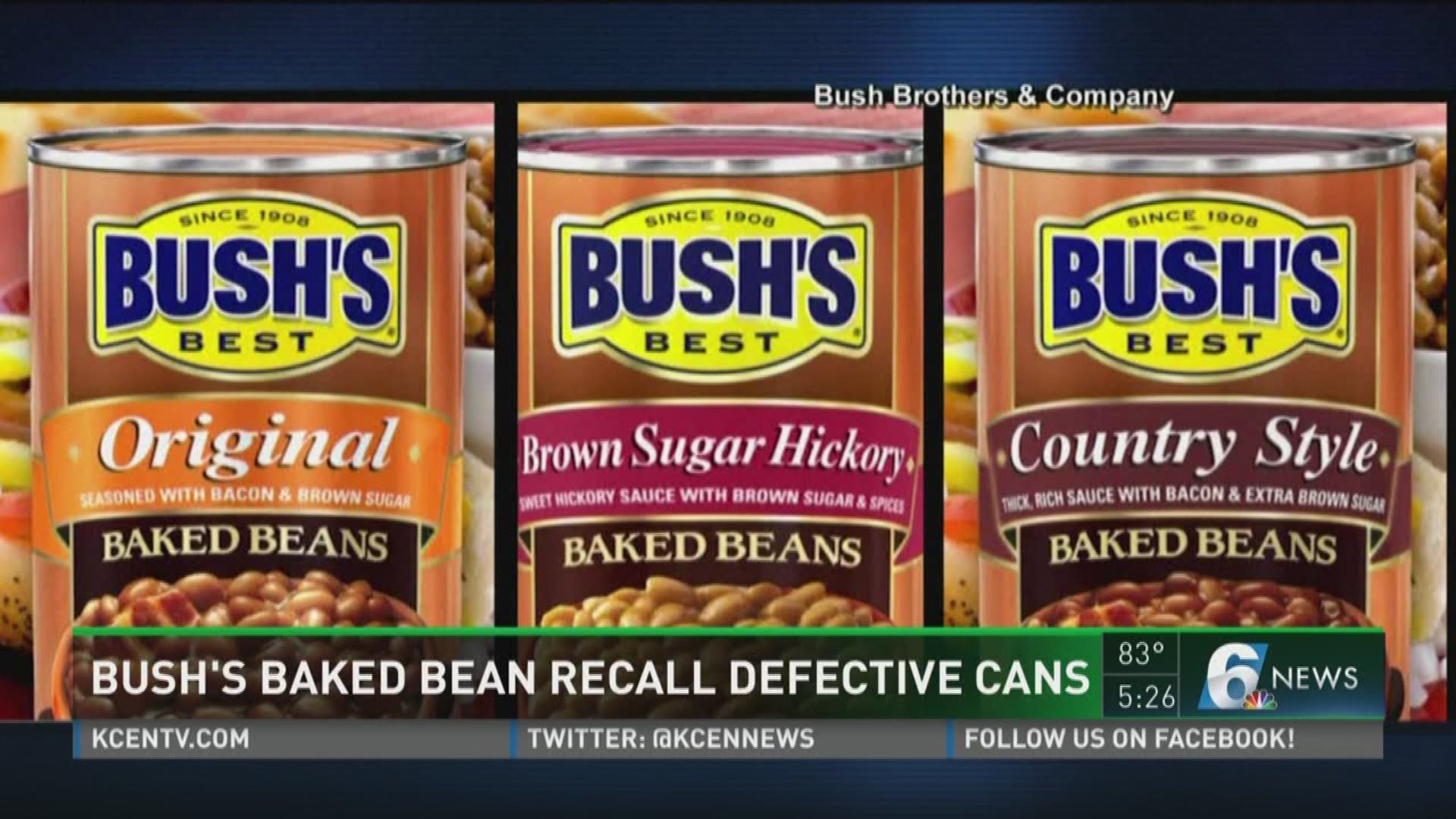 You may want to check the baked beans before your next cookout because they could make you sick. 