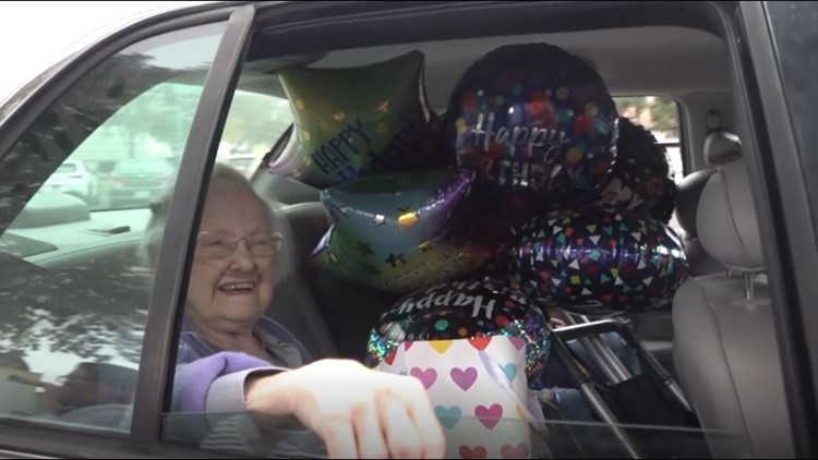 Temple woman turns 98, gets surprise by community