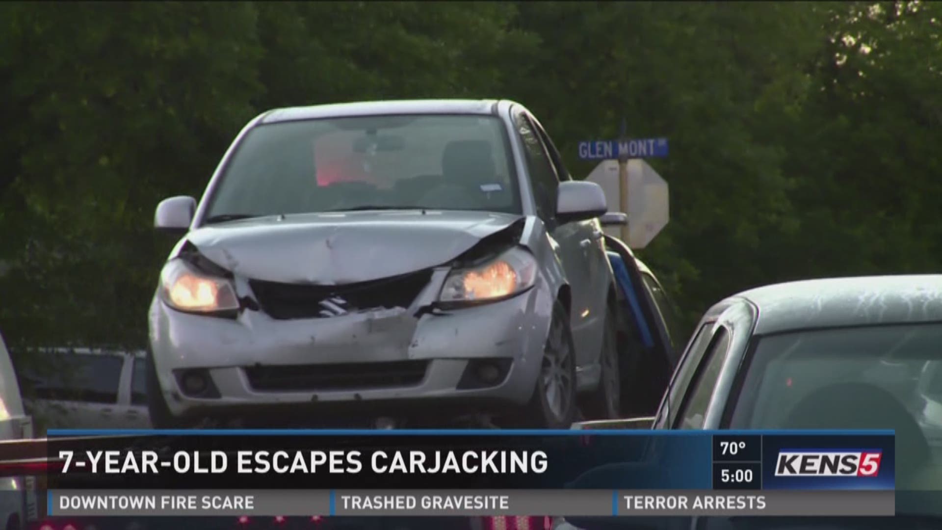 7-year-old escapes carjacking