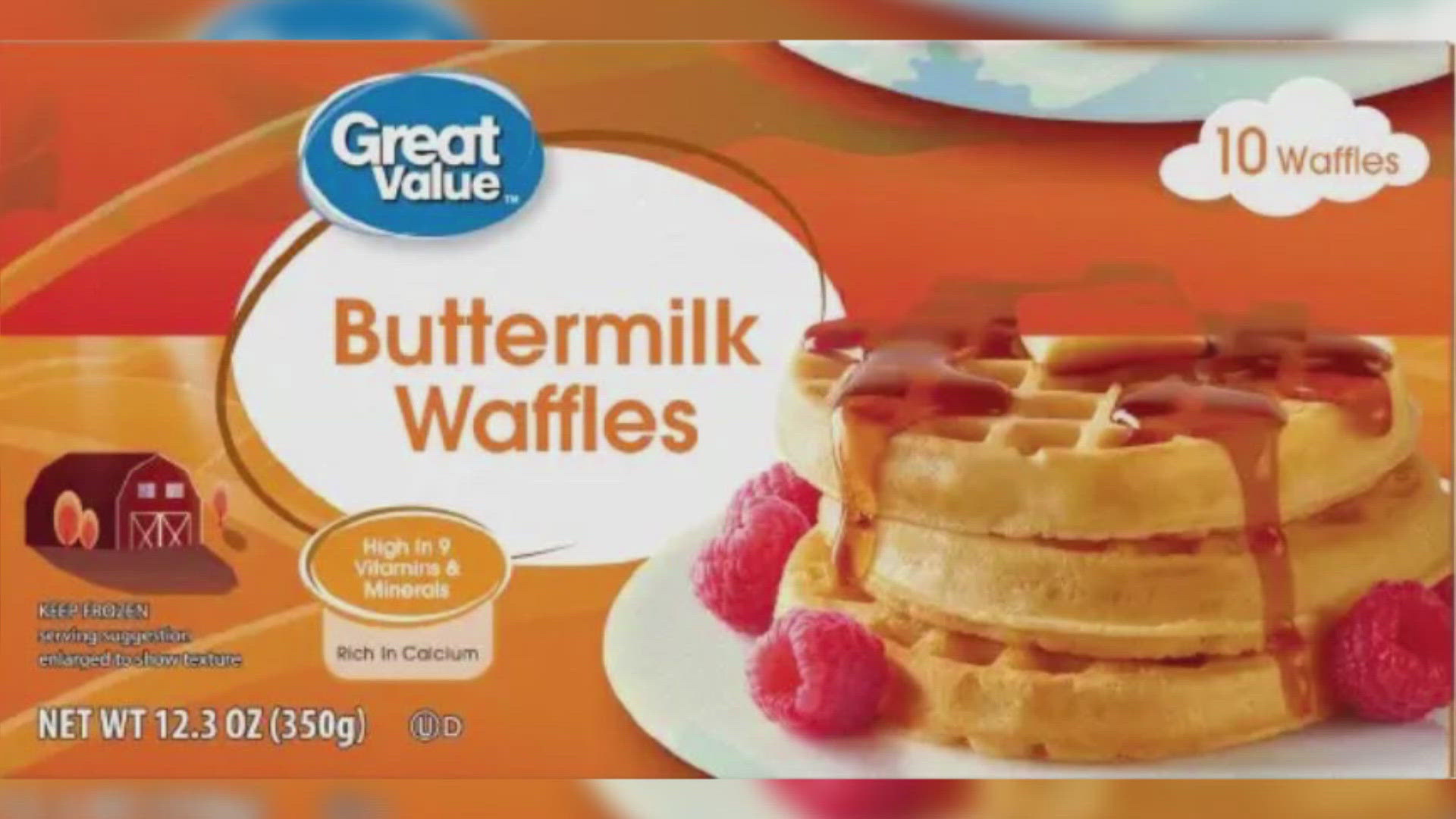 The nationwide recall includes more than 500 types of frozen waffles sold at Target, Walmart and other grocery chains.