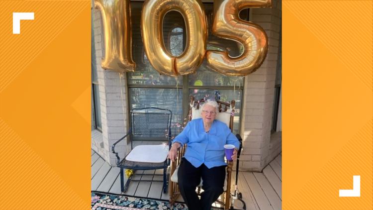 San Antonio woman celebrates 105th birthday