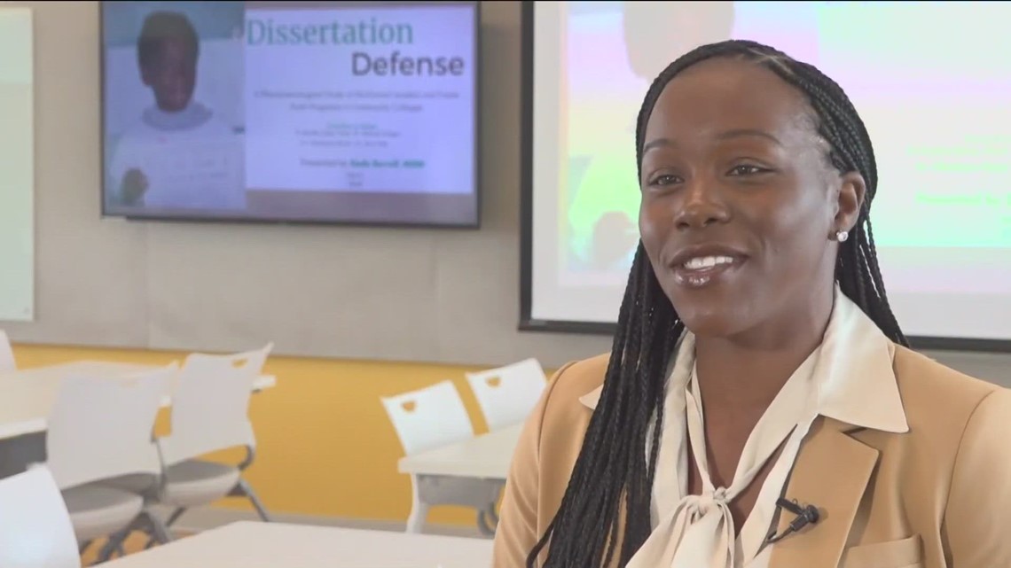Former foster child, mother of two, graduates college with PhD - Vimarsana News