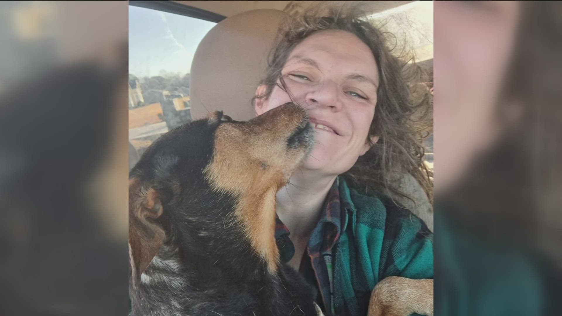 After seven days, six airports, hundreds of tips, and a trip to North Carolina, a Eureka Springs woman and her dog have been reunited.
