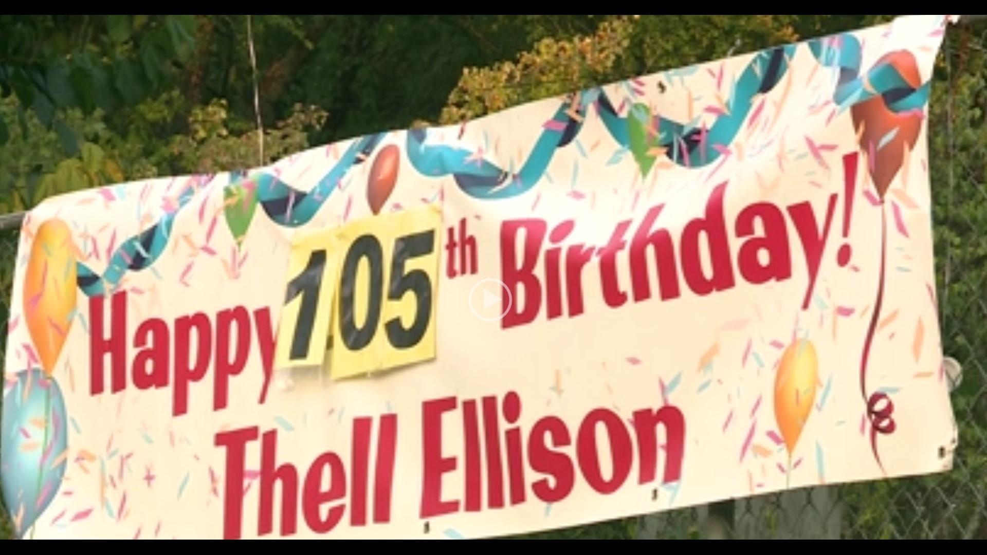 Thell Ellison celebrated his 105th birthday on Sept. 14, 2022.
