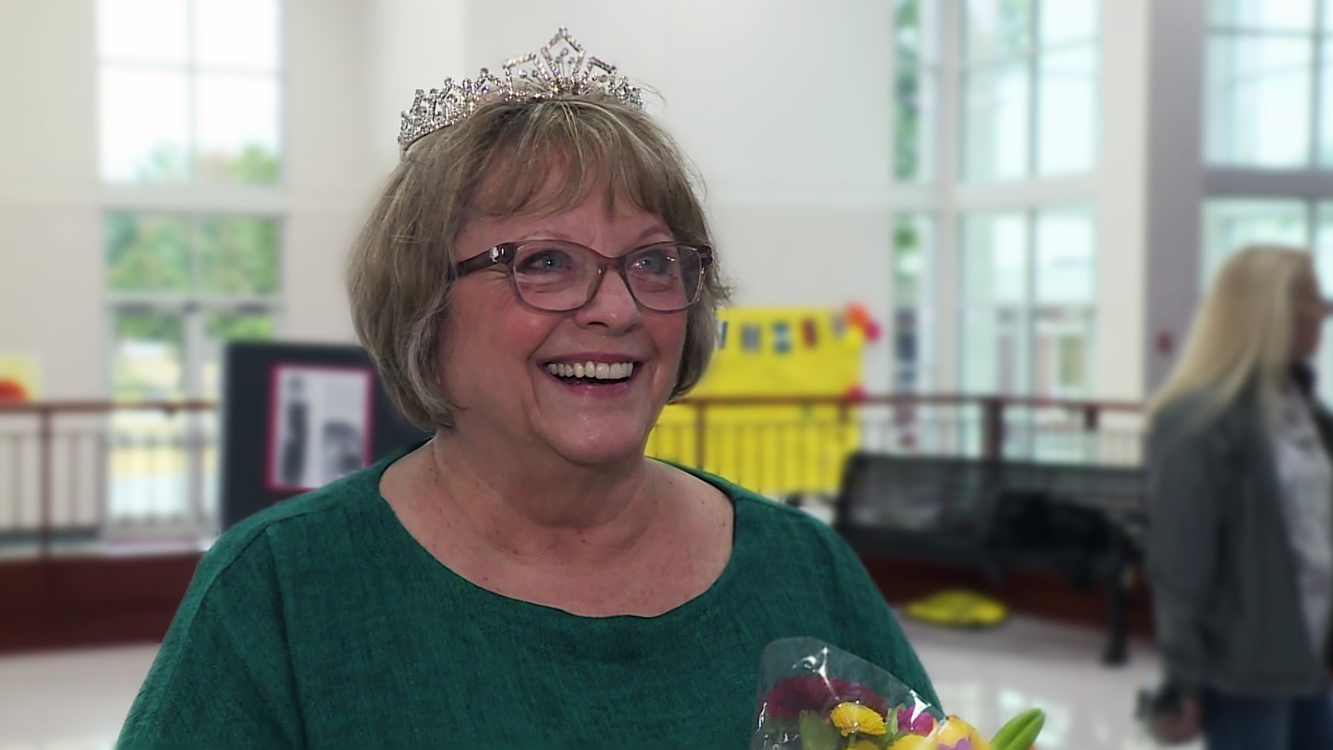 On Monday afternoon, Judi Cox received her crown after 55 years—she was the only Springdale High School Pageant winner who didn’t get to keep her crown.