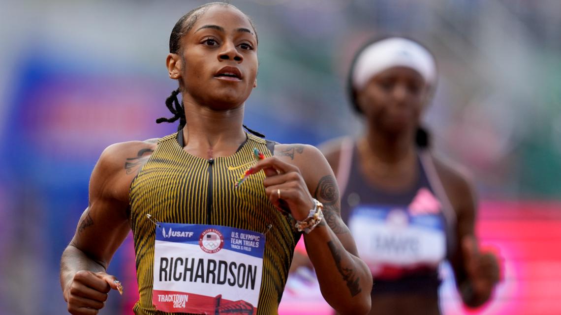 Olympics schedule: When does Sha'Carri Richardson race? | 11alive.com