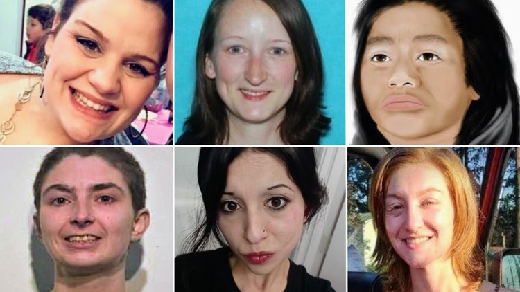 6 women have vanished, then been found dead in past 6 months around Portland