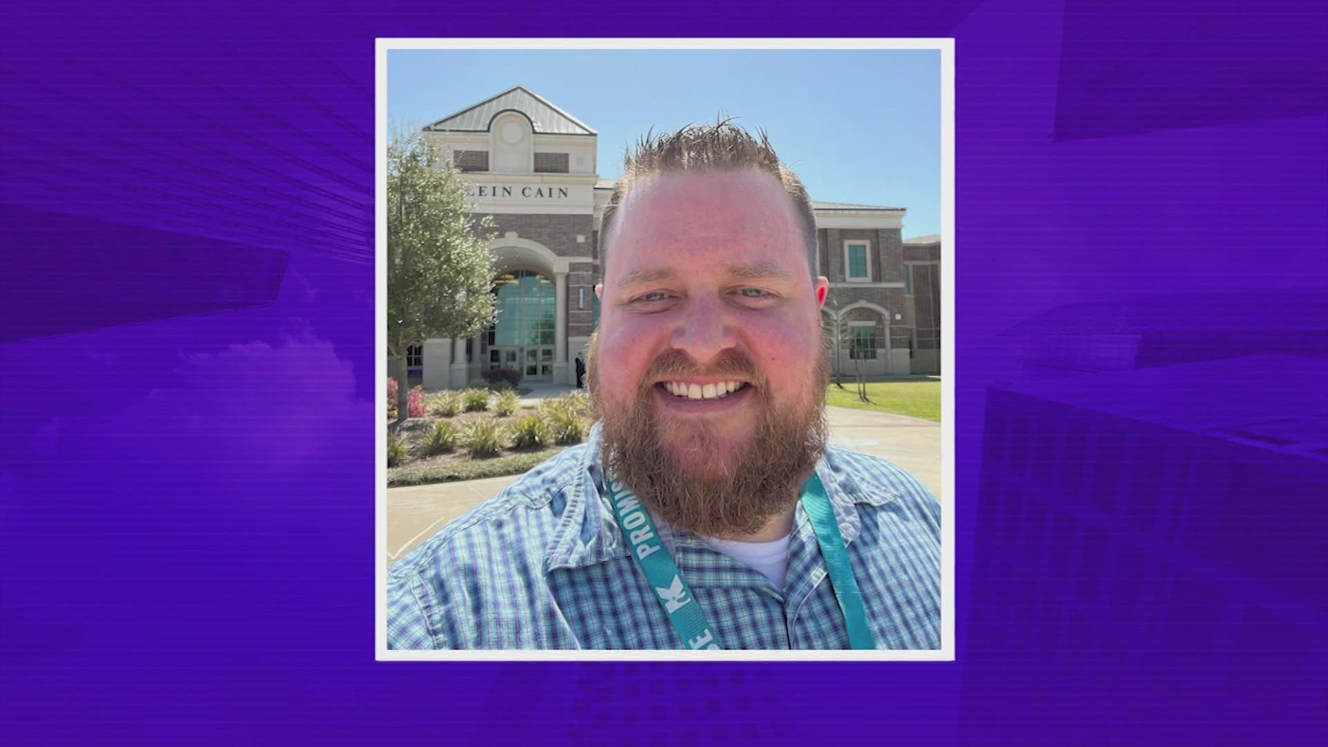 Stephen Hansell worked at his alma mater, Klein Oak High School, as a custodian for two years. During that time, the navy veteran found his true calling — teaching!